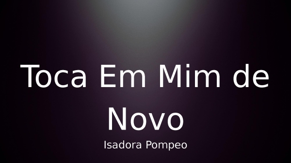 Toca Em Mim de Novo - página 1