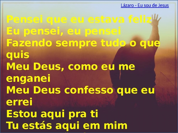 EU SOU DE JESUS.pptx - página 7