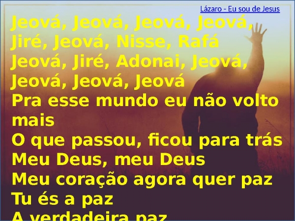 EU SOU DE JESUS.pptx - página 8