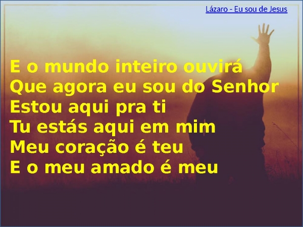EU SOU DE JESUS.pptx - página 9