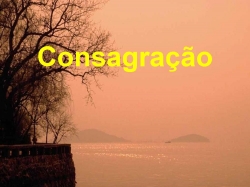CONSAGRAÇÃO