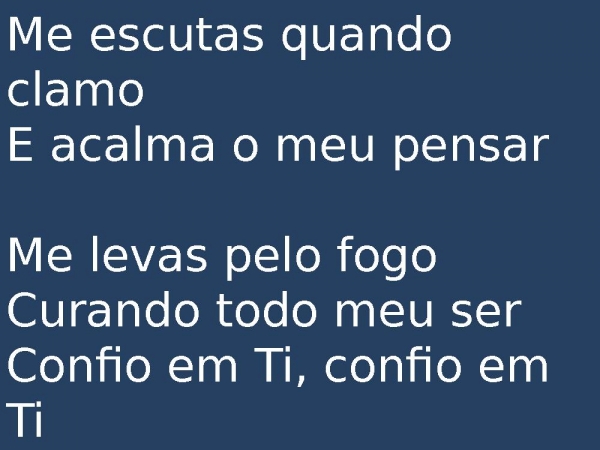 creio que tu és a cura - página 2