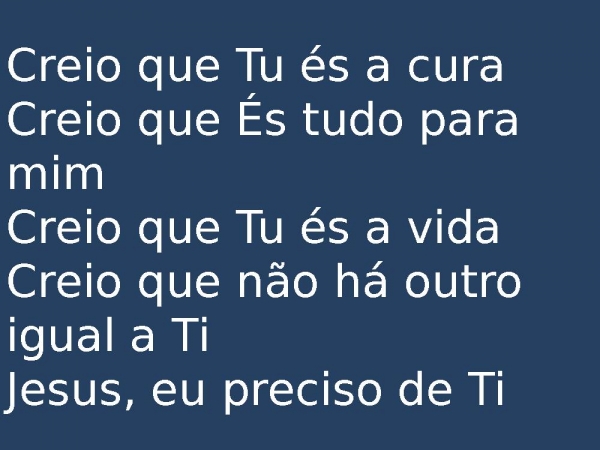 creio que tu és a cura - página 3