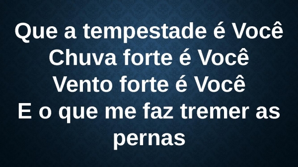 É Tudo Sobre Você.pptx - página 12