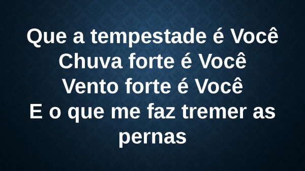É Tudo Sobre Você.pptx - página 7