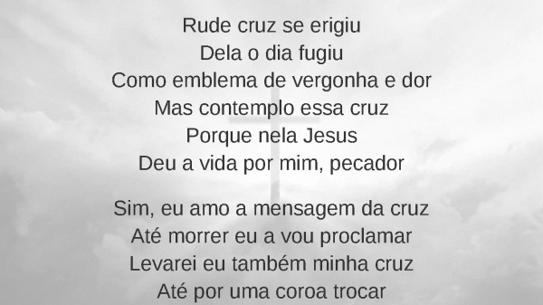 A Mensagem a Cruz - Harpa Cristã - 291 - página 2