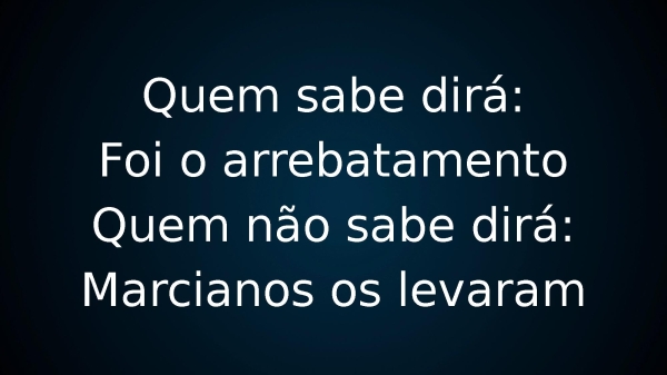 Quem Ficou, Ficou; Quem Partiu, Partiu - página 10