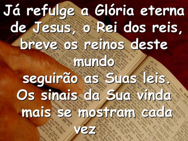 Vencendo vem Jesus - página 1