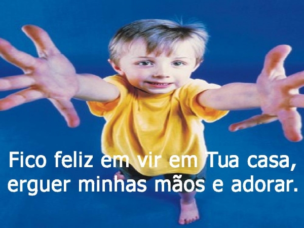 Fico feliz, em vir em Tua casa - página 3