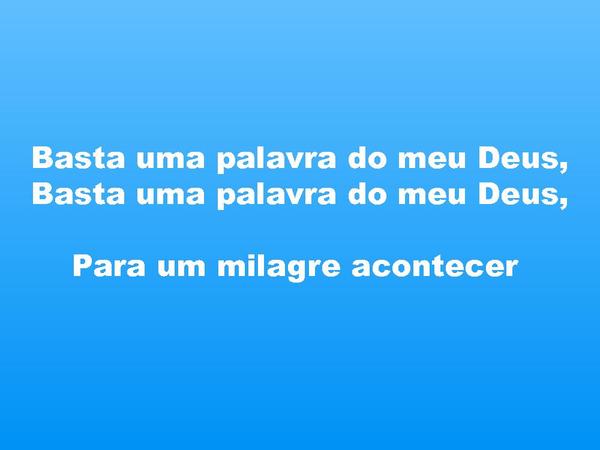 Basta Uma Palavra - Comunidade Internacional da Zona Sul - página 7