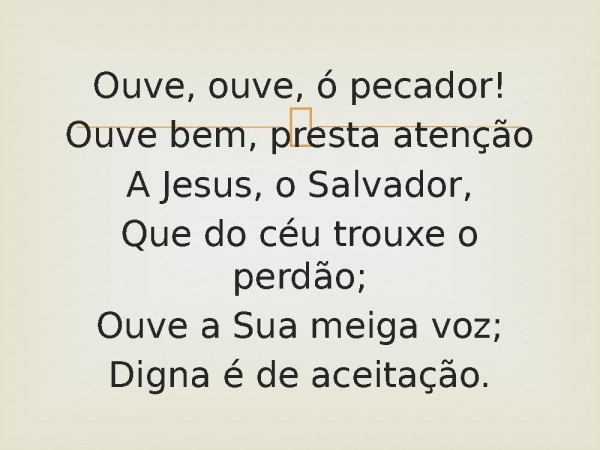95 - Ouve, Ó Pecador.pptx - página 2