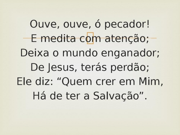 95 - Ouve, Ó Pecador.pptx - página 4