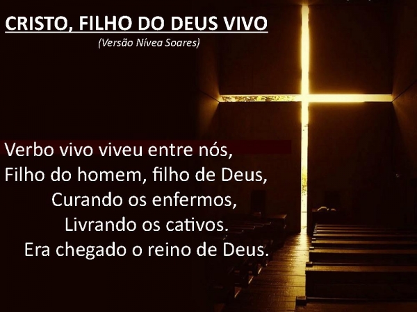 Cristo, filho do Deus vivo - página 1