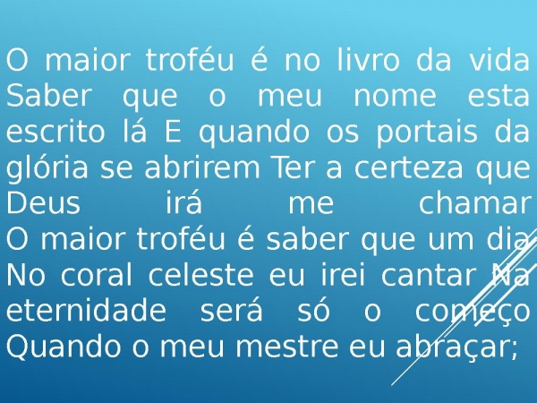 O MAIOR TROFÉU - página 5