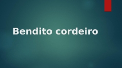 Bendito cordeiro (alvo mais que a neve)2