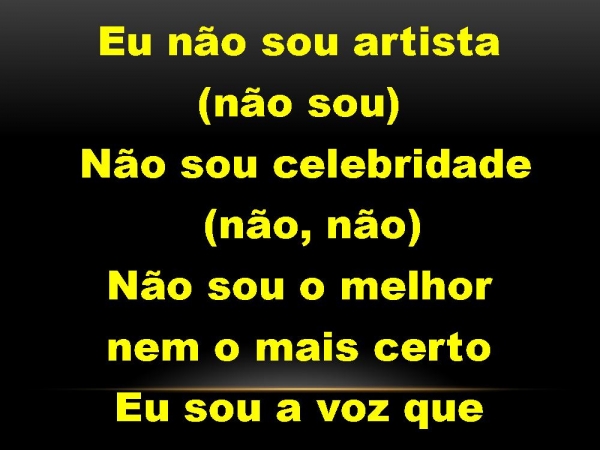 NAO SOU CELEBRIDADE.pptx - página 6