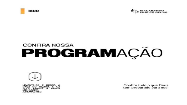 programação IBCO