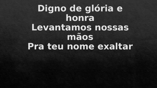 Digno de Glória.pptx - página 2