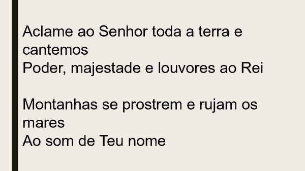 Aclame ao Senhor.pptx - página 10