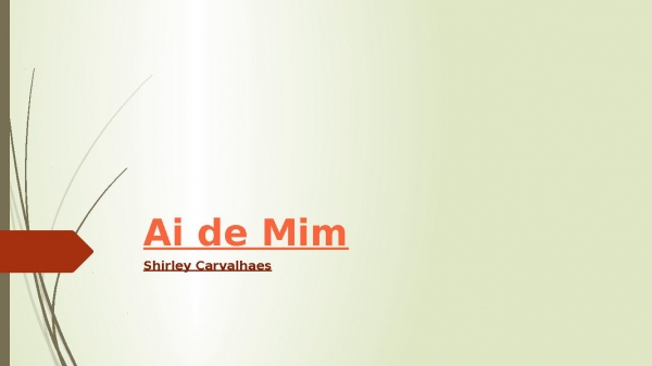 Ai de Mim - Shirley