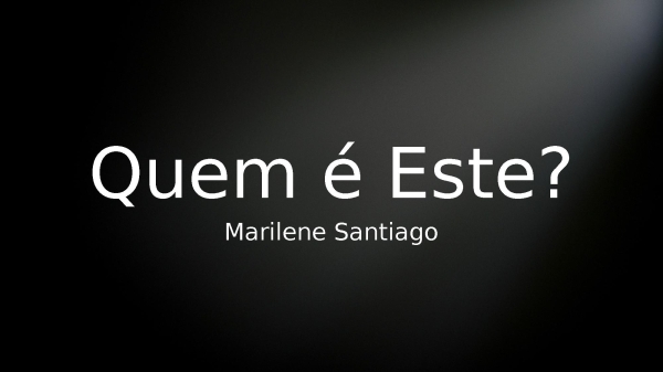 Quem é Este - página 1