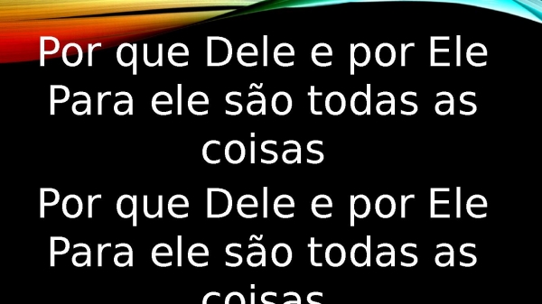 A Ele a Gloria.pptx - página 7
