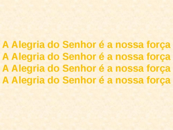 A Alegria do Senhor - página 4