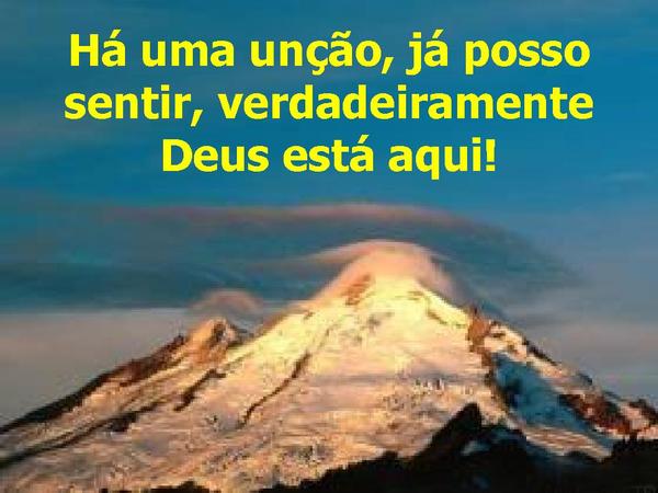 Há uma unção, já posso sentir - página 2