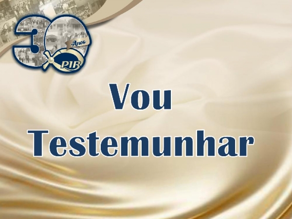 Vou Testemunhar - página 1