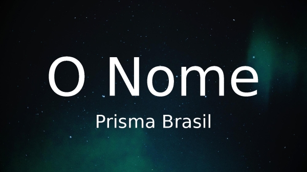 O Nome - página 1