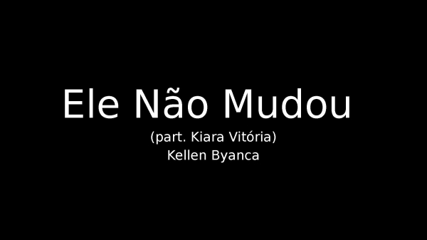 Ele Não Mudou - página 1