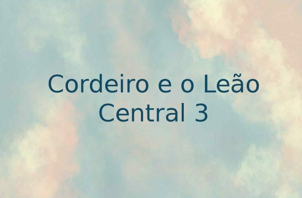 Cordeiro e o leão