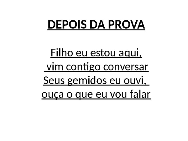 Depois da Prova - página 1