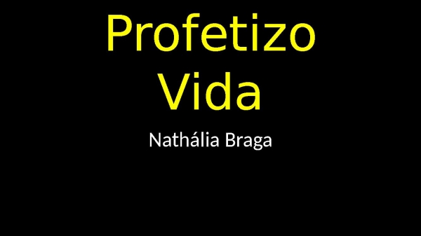 Profetizo Vida - página 1