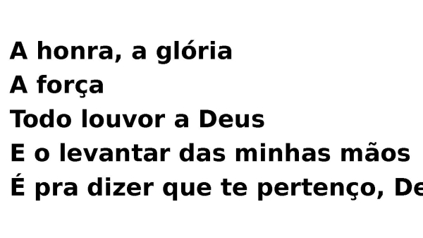 Te Agradeço - Grande É o Senhor - Abra Os Olhos do Meu Coração - página 5