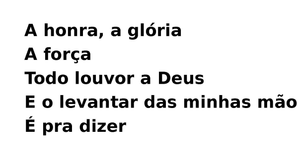 Te Agradeço - Grande É o Senhor - Abra Os Olhos do Meu Coração - página 6