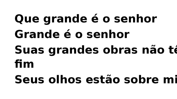 Te Agradeço - Grande É o Senhor - Abra Os Olhos do Meu Coração - página 8