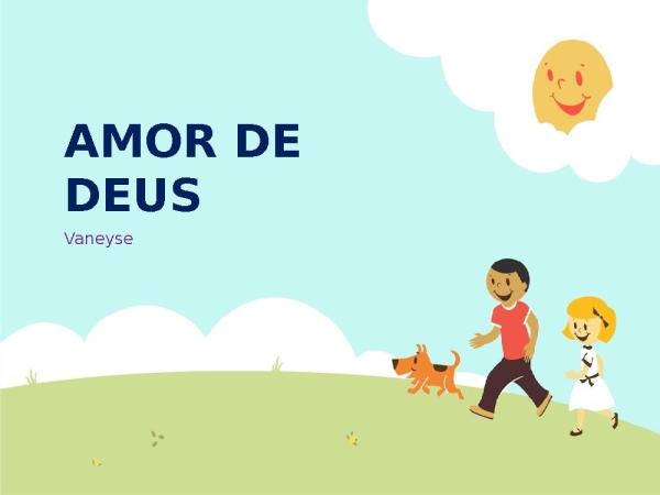 AMOR DE DEUS - página 1