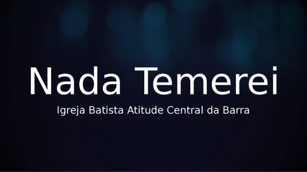 Nada Temerei - página 1