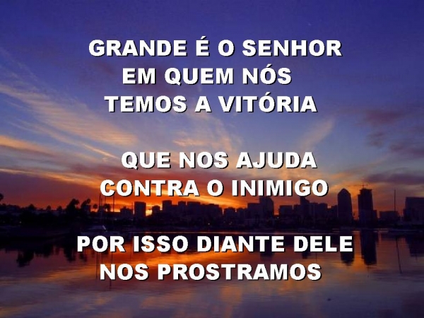 Grande é o Senhor - página 3