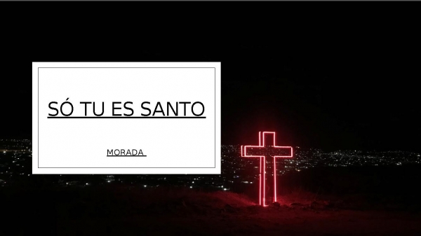 Só tu es santo.pptx - página 1