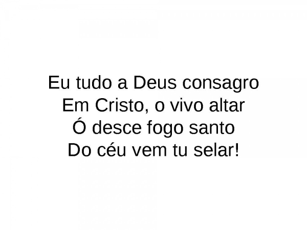 5 - Ó desce fogo santo..ppt - página 3