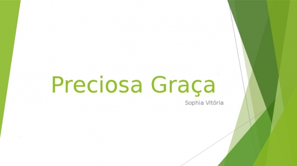 Preciosa Graça - página 1