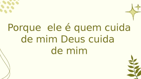 Deus cuida de mim - página 4