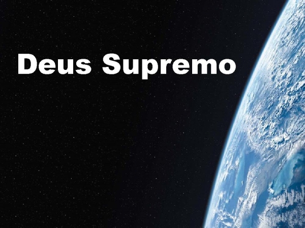 Deus supremo es - página 1
