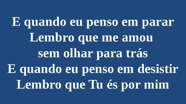 Começo, Meio e Fim   Mais Perto Quero Estar - página 5