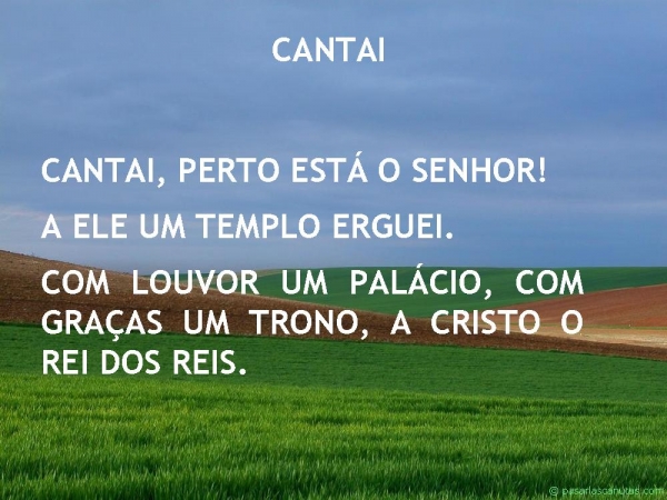 Cantai - página 1