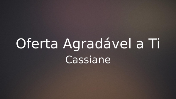 Oferta Agradável  a Ti - página 1