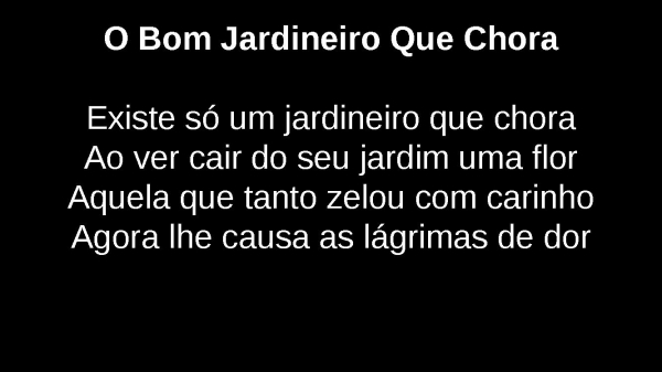 O Bom Jardineiro Que Chora.pptx - página 1