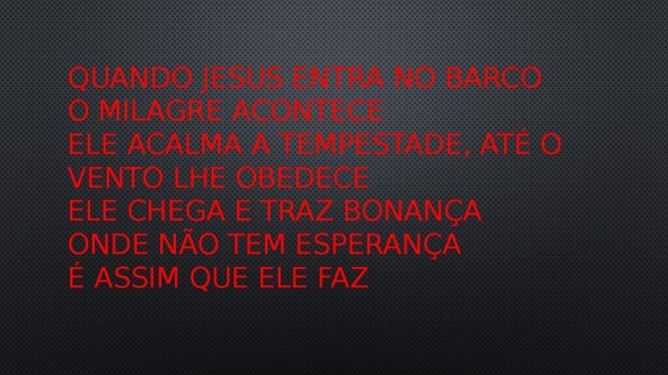 Jesus No Barco - página 7